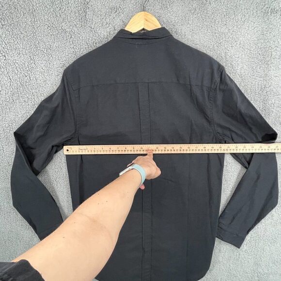 NWT Your Neighbors Button Up Shirt Mens Medium Gray - Picture 8 of 15